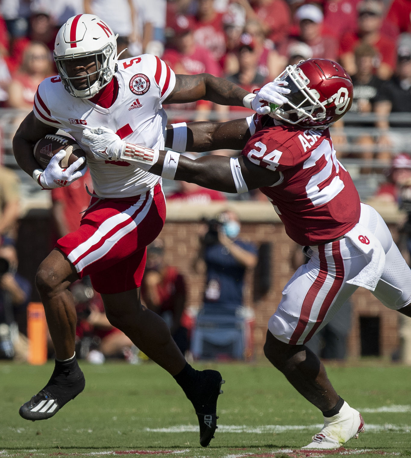 Nebraska vs. Oklahoma, 9.18